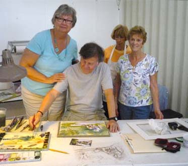 Watercolor Workshops by Augusto Argandona in Venice Florida