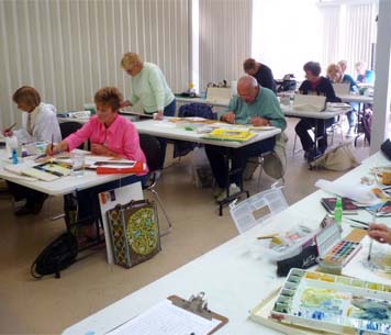 Watercolor Workshops by Augusto Argandona in Venice Florida