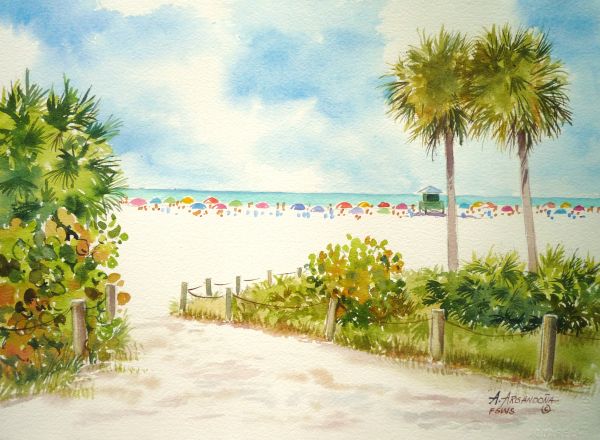 Giclee Prints of Sarasota Florida by Augusto Argandona