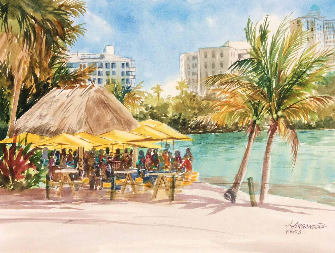 Giclee Prints of Sarasota Florida by Augusto Argandoa