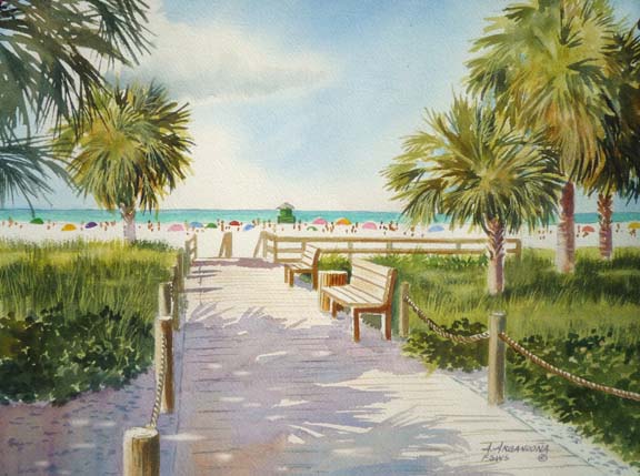 Giclee Prints of Sarasota Florida by Augusto Argandona