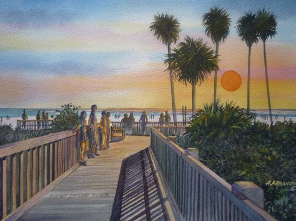 Giclee Prints of Sarasota Florida by Augusto Argandona