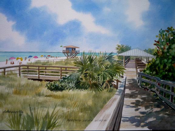 Florida Watercolors by Augusto Agrandona