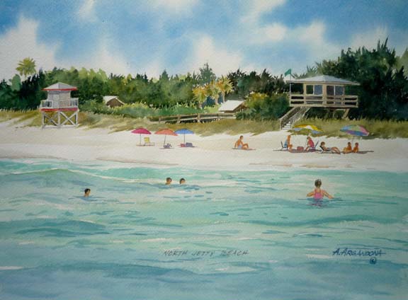 Florida Watercolors by Augusto Agrandona