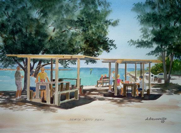 Florida Watercolors by Augusto Agrandona