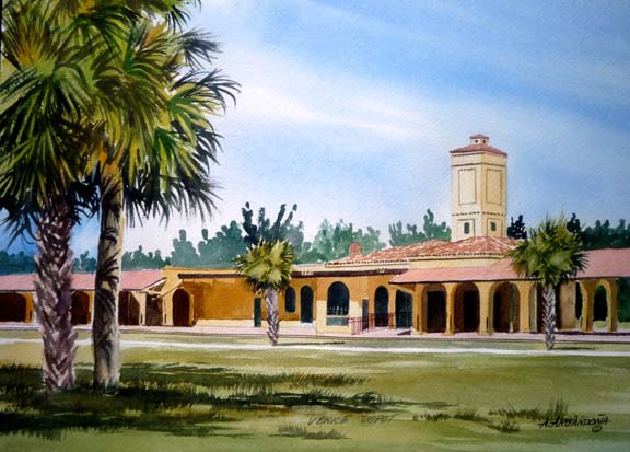 Florida Watercolors by Augusto Agrandona