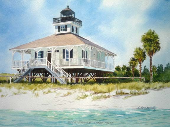 Florida Watercolors by Augusto Agrandona