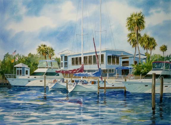 Florida Watercolors by Augusto Agrandona