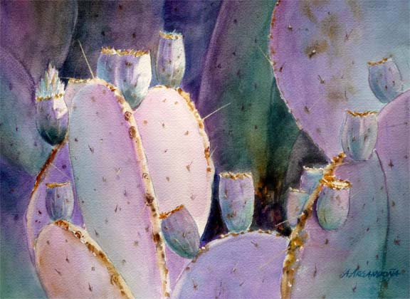  Watercolor Paintings of the Sedona Arizonia area, Watercolors by Augusto Argandona